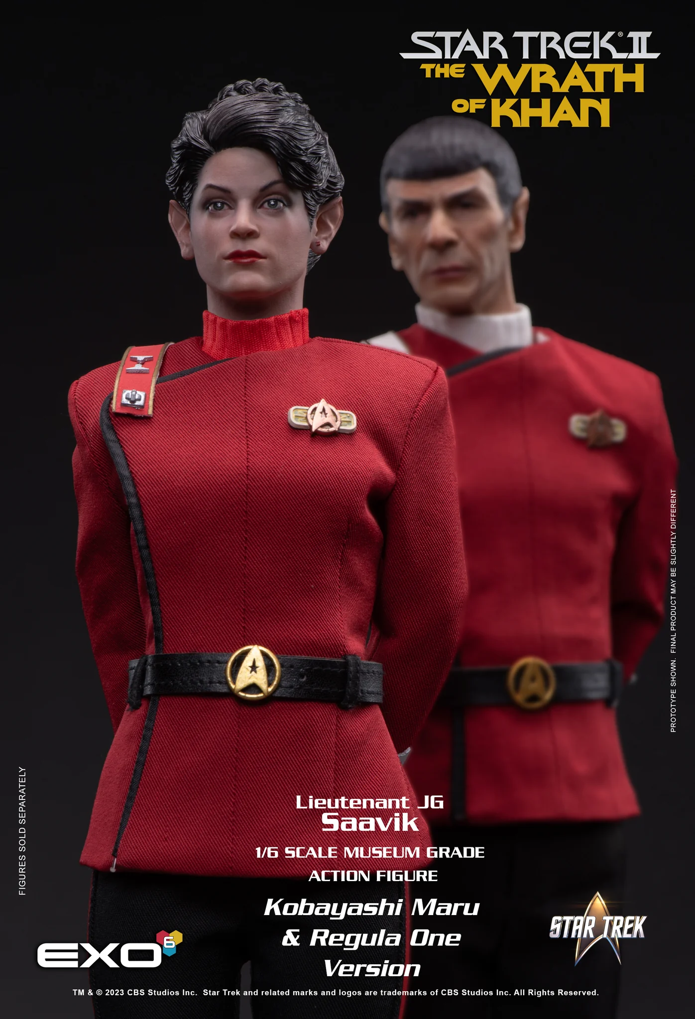  Artikelbild 2 des Artikels “1/6 Scale TWOK Lt JG Saavik, Regula One Edition Ex “