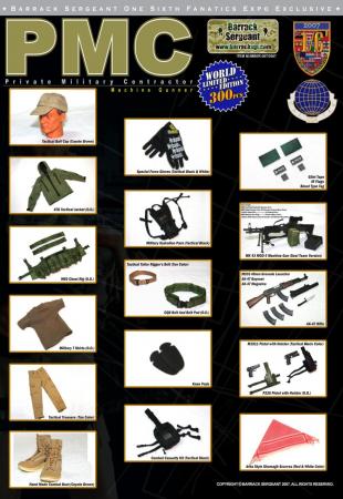  Artikelbild 2 des Artikels “Barrack Sergeant:One Sixth Fanatics -Private Military Contractor (PMC),Limited Edition 300 Pcs Only “