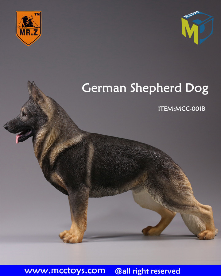  Product image 2 of the product “German Shepherd Dog (Black Gray) 1/6 ”