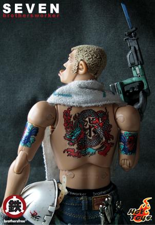  Product image 2 of the product “Brothersworker 12 inches SEVEN collectible figure ”