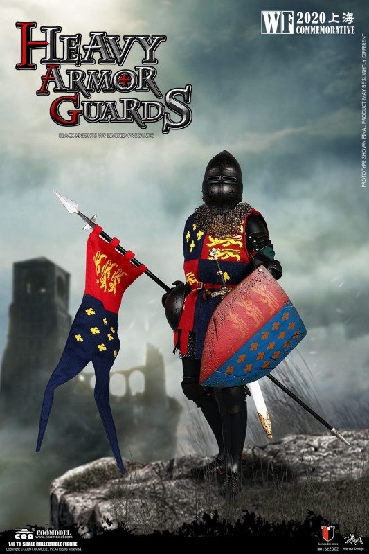  Artikelbild 2 des Artikels “1:6 -Series Of Empires - Heavy Armor Guards (Black Knights WF 2020 Commemorative Limited Edition) “
