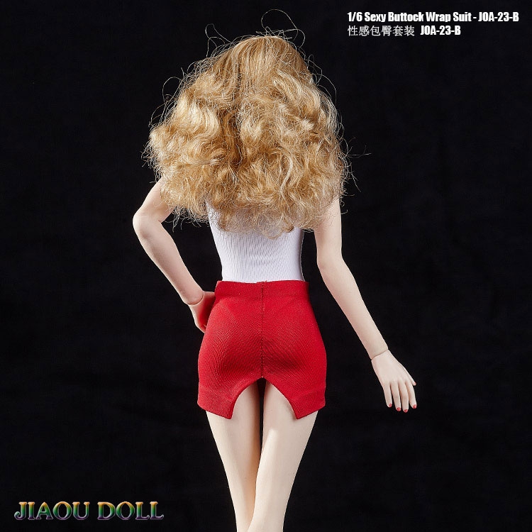  Product image 2 of the product “1/6 Sexy Buttock Wrap Suit Set (White) ”