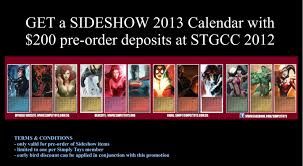  Artikelbild 2 des Artikels “The Art of Sideshow Collectibles Calendar 2013 “