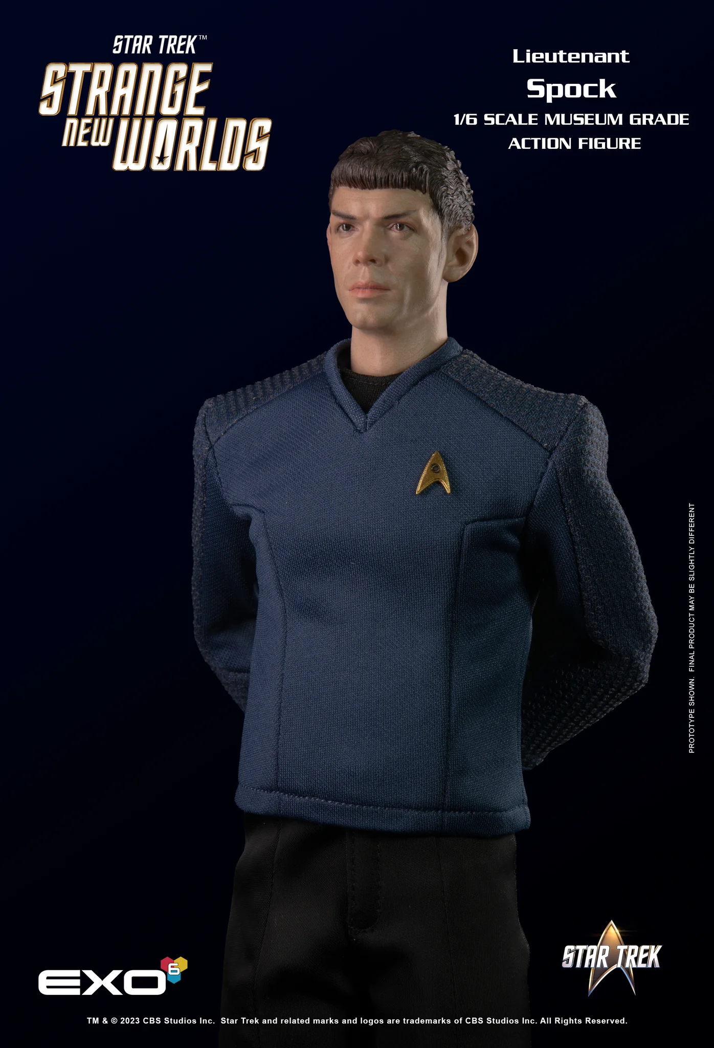  Product image 2 of the product “Lieutenant Spock  Actionfigur 1/6 ”