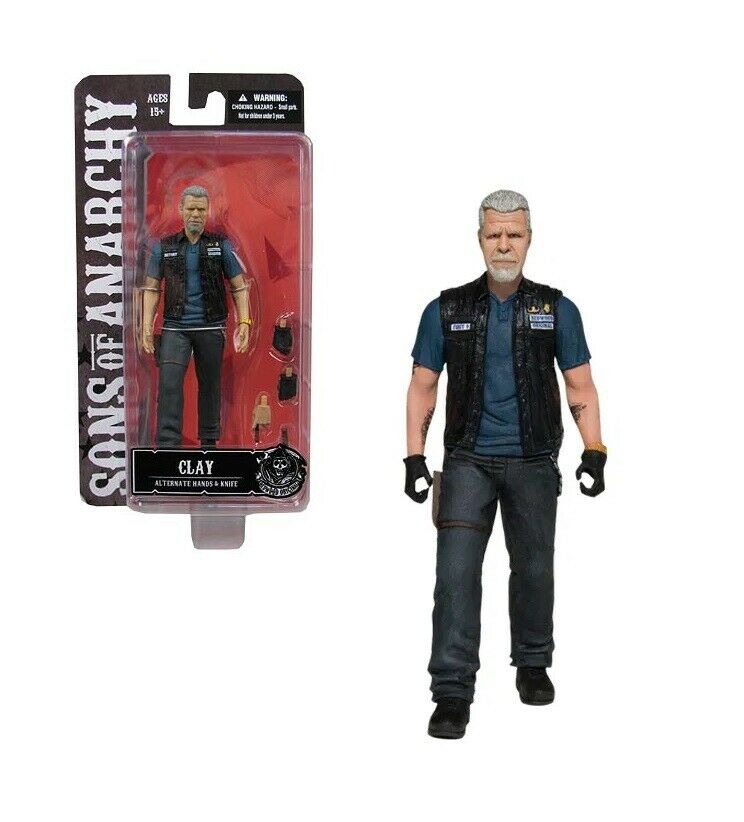  Product image 2 of the product “1:12 Clay Morrow Ron Perlman Sons of Anarchy Samcro Redwood Mc Action Figur Mezco ”