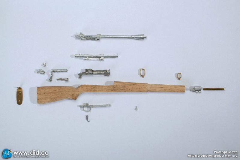  Artikelbild 2 des Artikels “Springfield M1903 Rifle 1/6 (Wood and Metal Diecast 4x Unertl Scope (Black) “