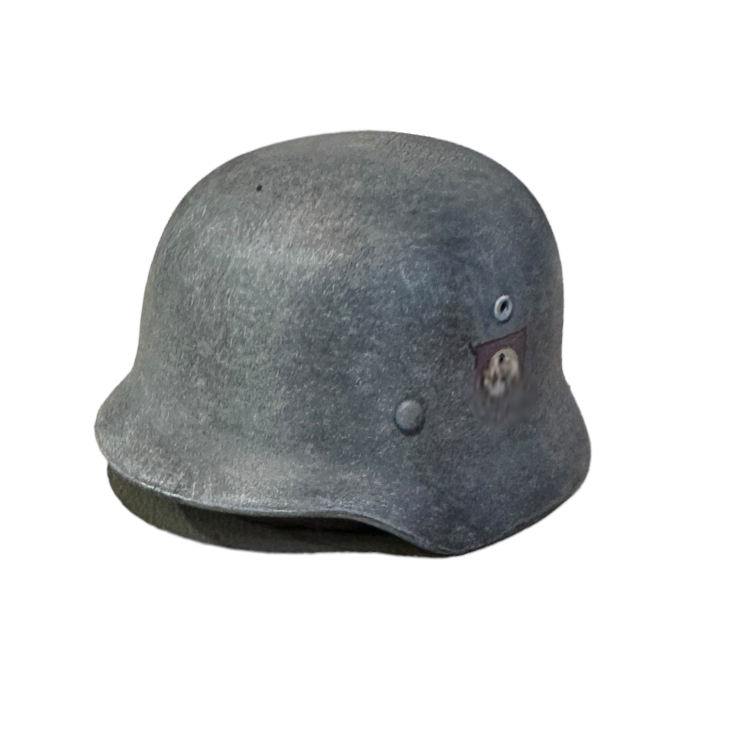  Product image 2 of the product “Stahlhelm in Metal white finish 1/6 ”
