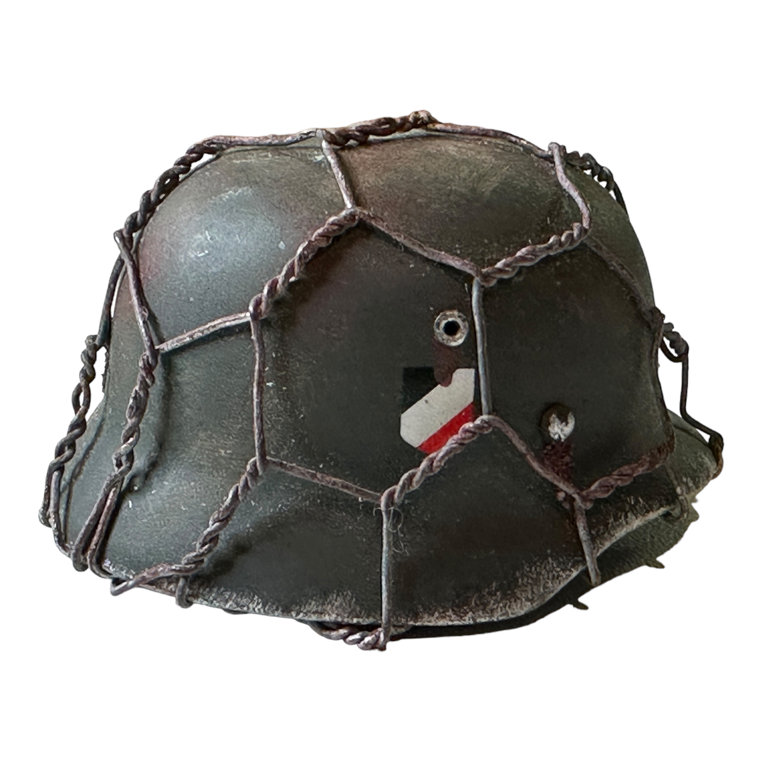  Product image 2 of the product “WH Helm M35 handpainted 1/6 in Metal (double Decal) ”