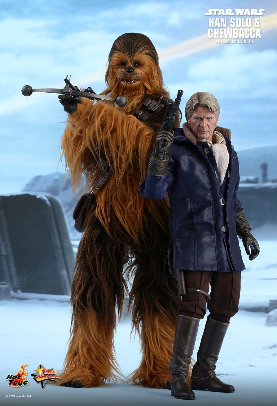  Artikelbild 2 des Artikels “1:6th scale Han Solo & Chewbacca Collectible Figures Set “
