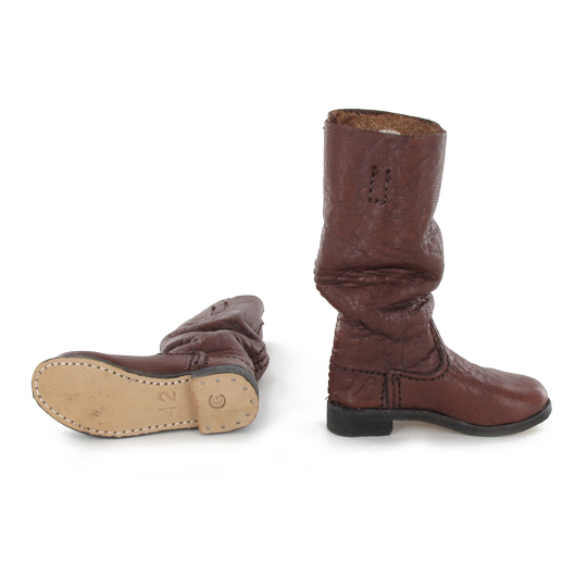  Artikelbild 2 des Artikels “Offiziersstiefel, braun, Leder “