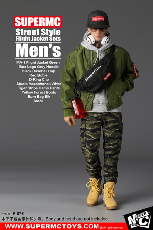  Artikelbild 2 des Artikels “1:6 Street Style Flight Jacket Men's Set (Olive Drab) “