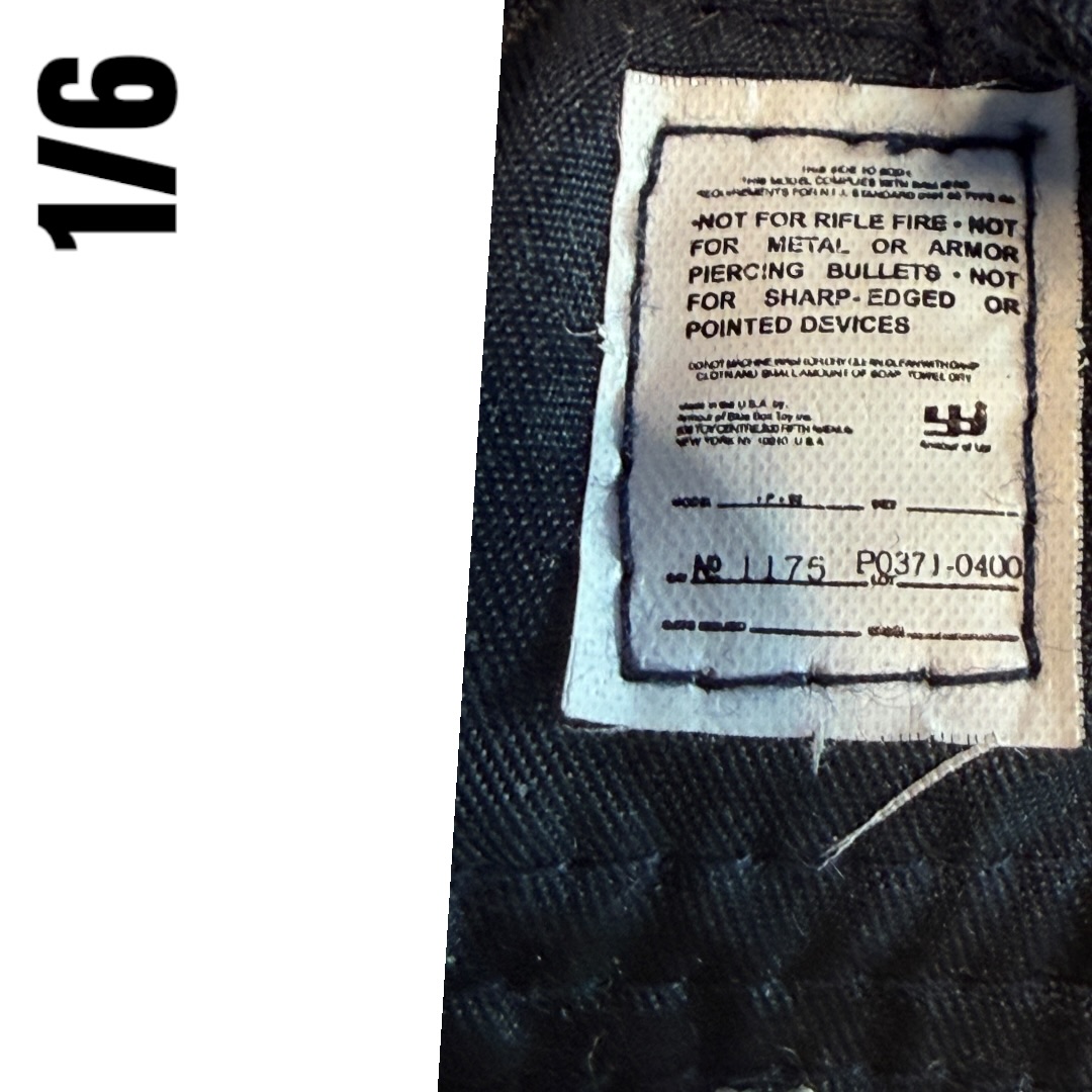  Artikelbild 2 des Artikels “Tactical Vest Small Black Detailed 1/6 “