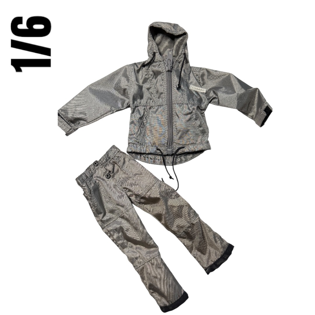  Artikelbild 2 des Artikels “Tactical Team Hooded Suit 1/6 (Silver) “