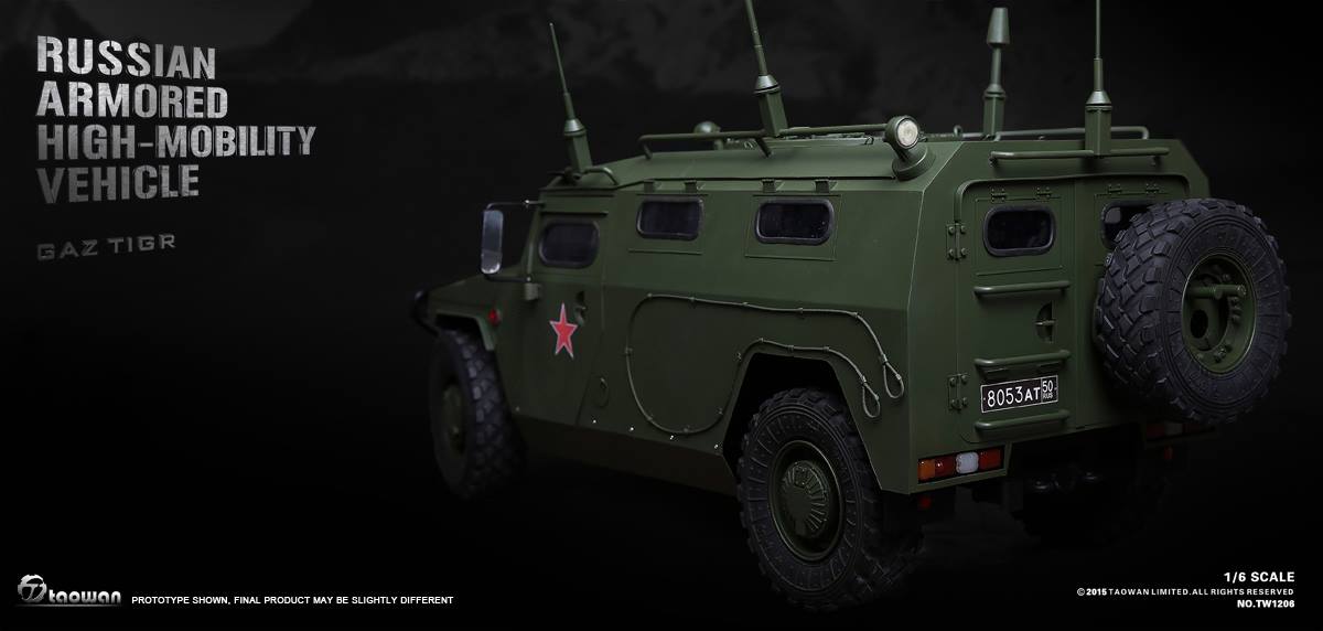  Artikelbild 2 des Artikels “Full Metal RUSSIAN ARMORED HIGH-MOBILITY VEHICLE 1:6 “