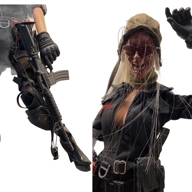  Artikelbild 2 des Artikels “The Dead World Female Zombie 1:6th scale action figure “