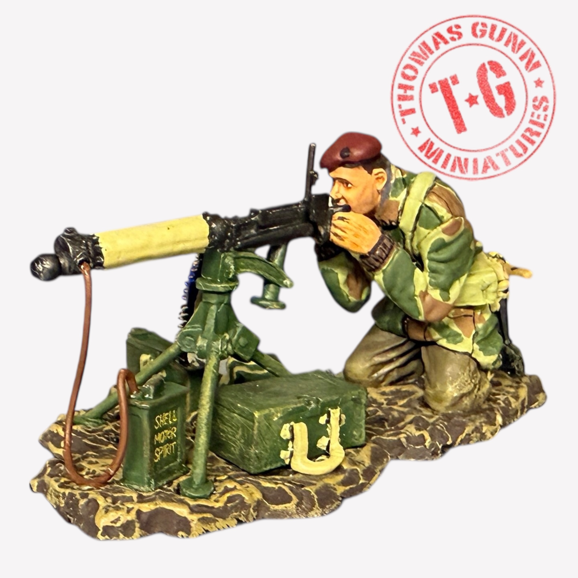  Artikelbild 2 des Artikels “British Paratrooper with Vickers MG “