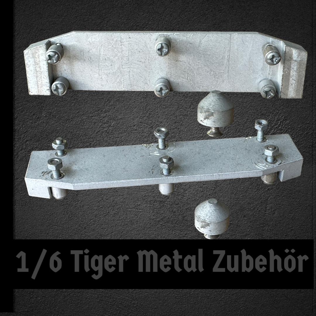  Product image 2 of the product “Tiger 1 Abdeckplatteplatte in Metal 1/6 ”