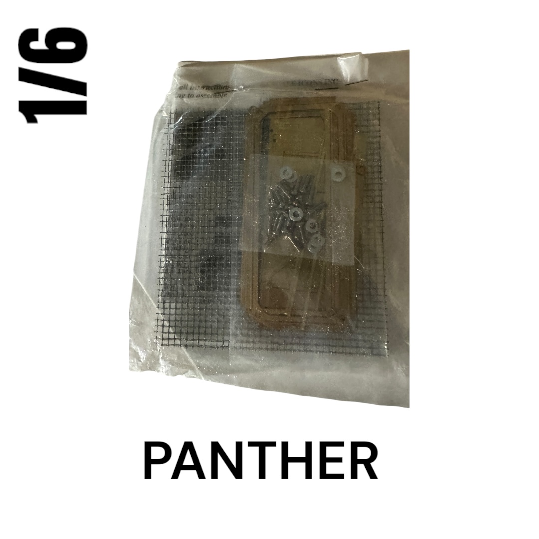  Product image 2 of the product “Panther Engine Intake Grills and Covers Deluxe Set Kit. 1/6 ”