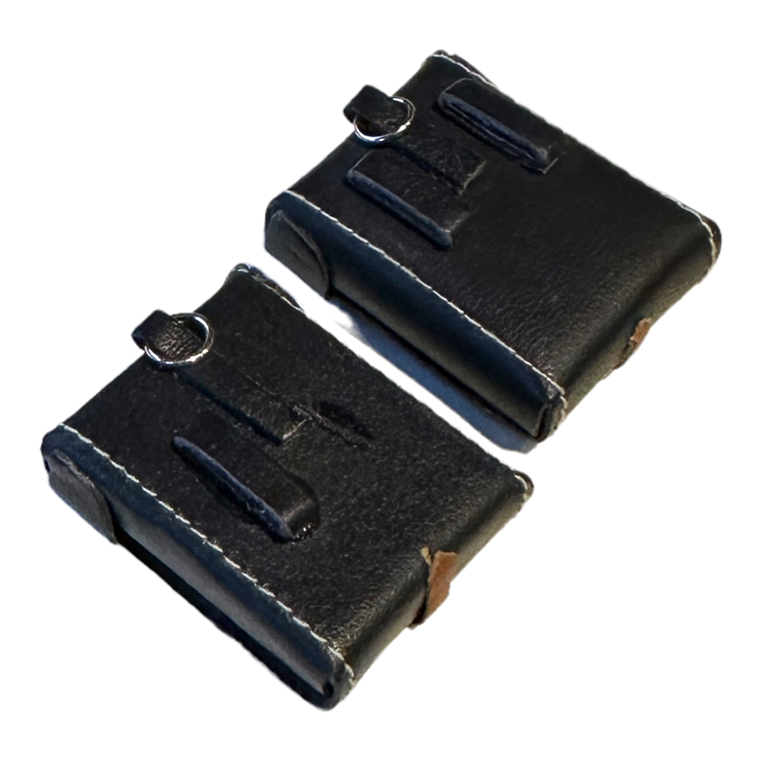  Artikelbild 2 des Artikels “2x MG, Zubehörtasche aus Leder (1 Schlaufe fehlt) “