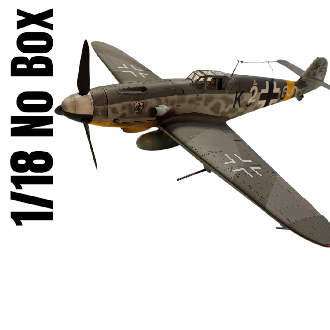  Product image 2 of the product “1:18 WWII LUFTWAFFE MESSERSCHMITT ME-109E-4 USED ”