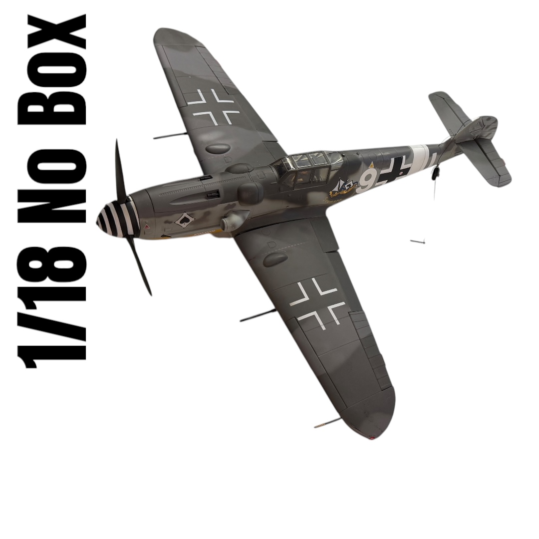  Product image 2 of the product “1:18 WWII LUFTWAFFE MESSERSCHMITT ME-109E-4 USED ”