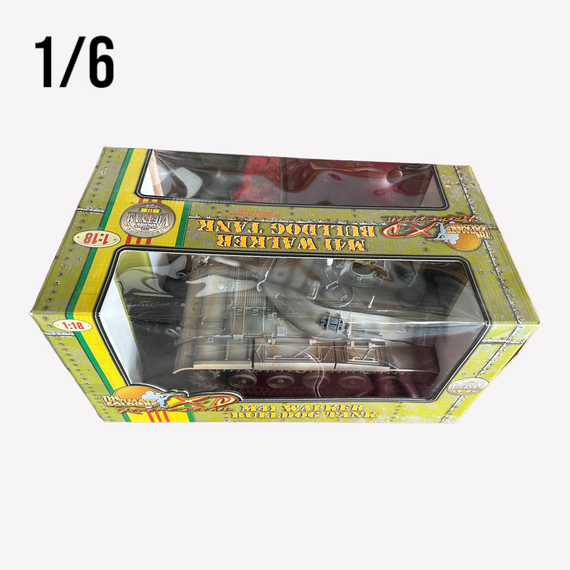  Product image 2 of the product “1:18 M41 US Walker Bulldog Tankmit Driver ”