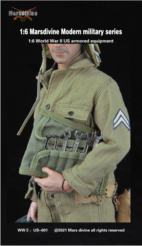  Product image 2 of the product “US Tank Crew Set ( No Figure included) ”