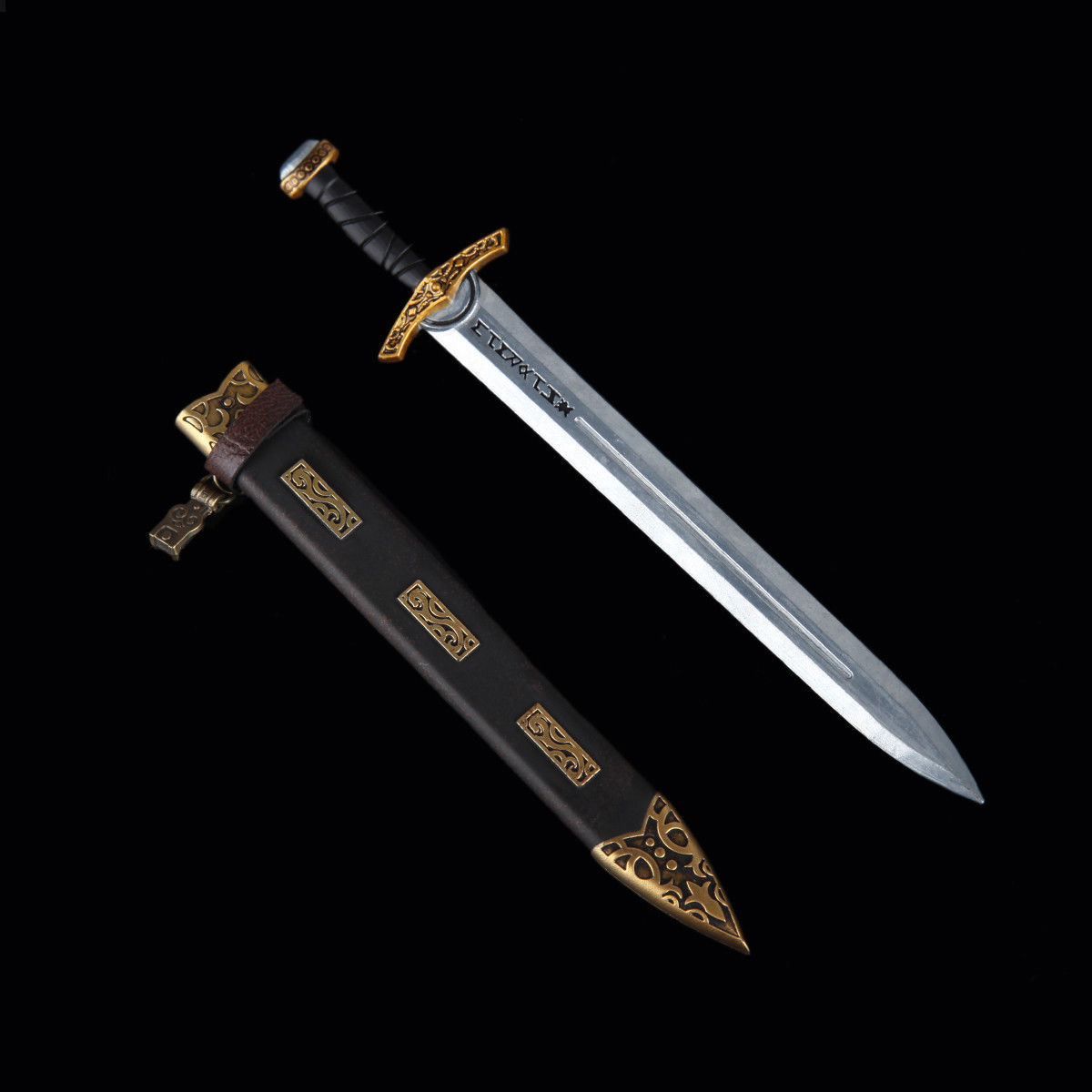  Artikelbild 2 des Artikels “Metal Viking Schwert in Metal 1:6 “