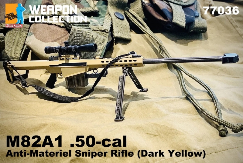  Product image 2 of the product “Barrett M82A1M Anti-Materiel Sniper Rifle (Sand) 1/6 ”