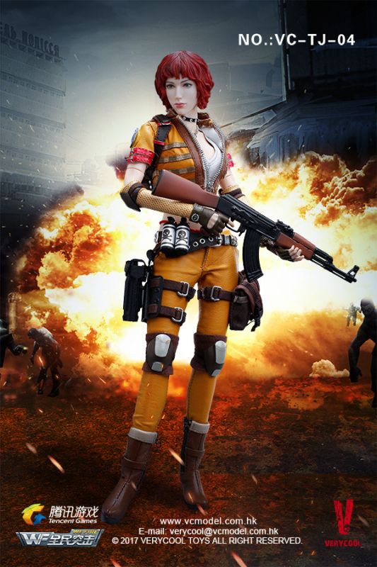  Artikelbild 2 des Artikels “1:6 Wefire Of Tencent Game - Fourth Bomb Female Mercenary Heart King “