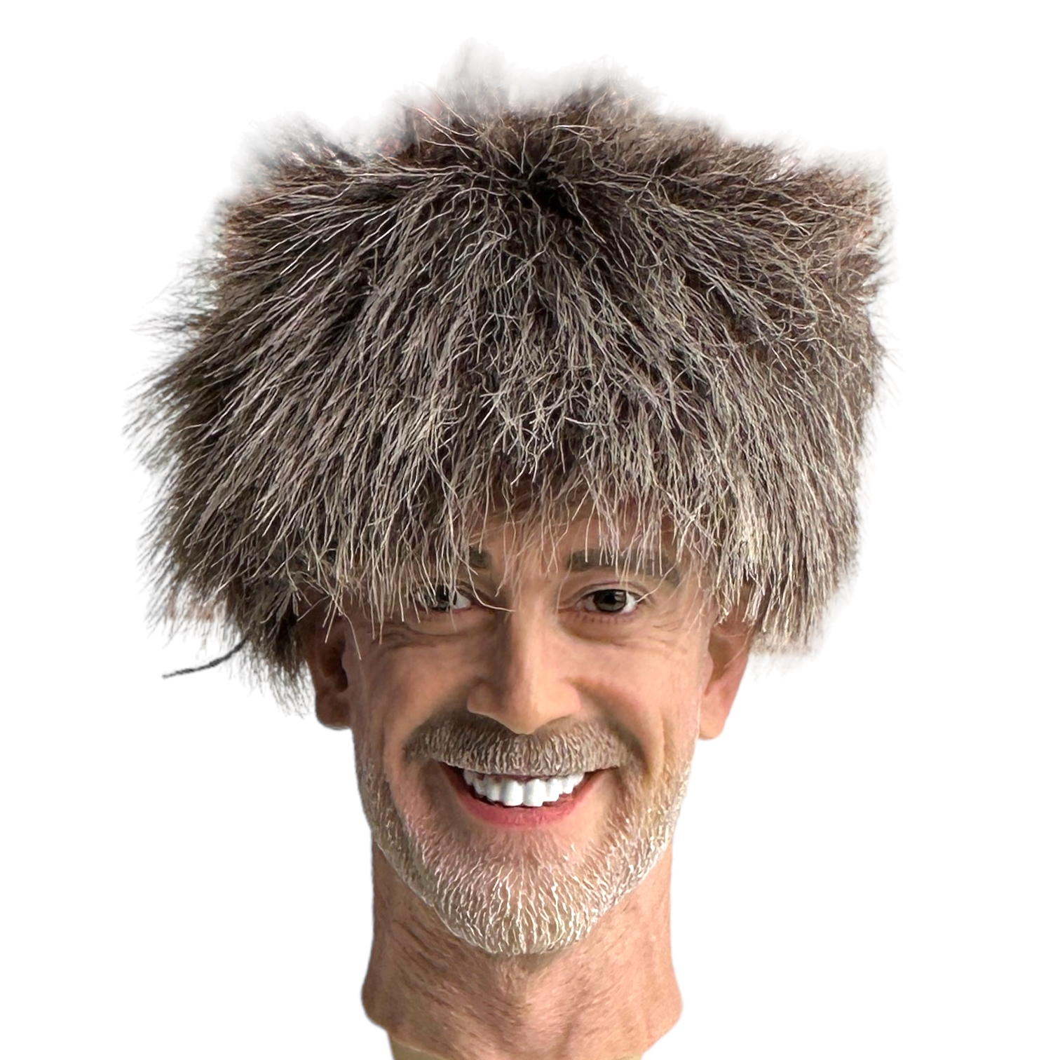  Product image 2 of the product “Western black fur hat 1/6 ”