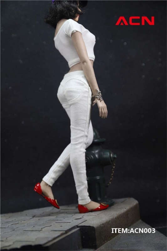  Artikelbild 2 des Artikels “Women's Tight Denim Jeans (White) “