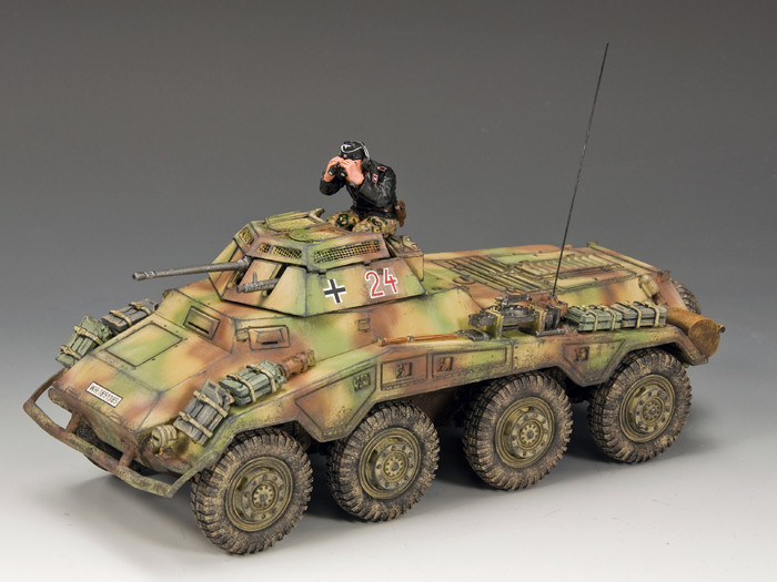  Product image 2 of the product “WS197 SD KFZ 234/1 SCHWERER PANZERSPAHWAGEN BY KING AND COUNTRY (RETIRED) ”