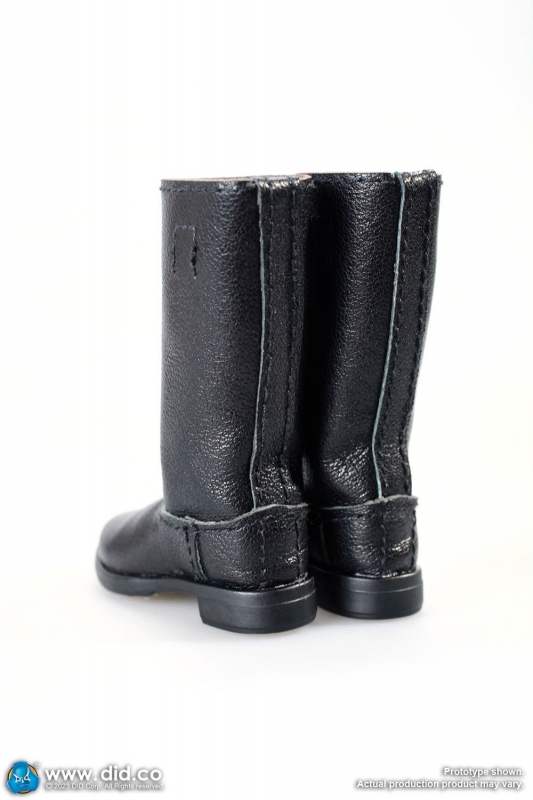  Product image 2 of the product “WWII Genuine Leather German Marching Boots (Black) 1/6 ”