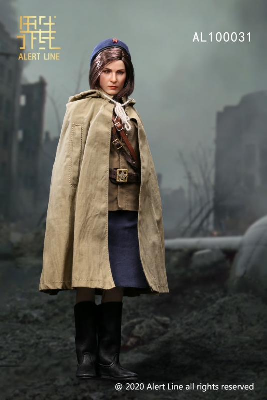  Product image 2 of the product “NKVD Female Soviet Officer - WW-II - in 1/6 scale ”