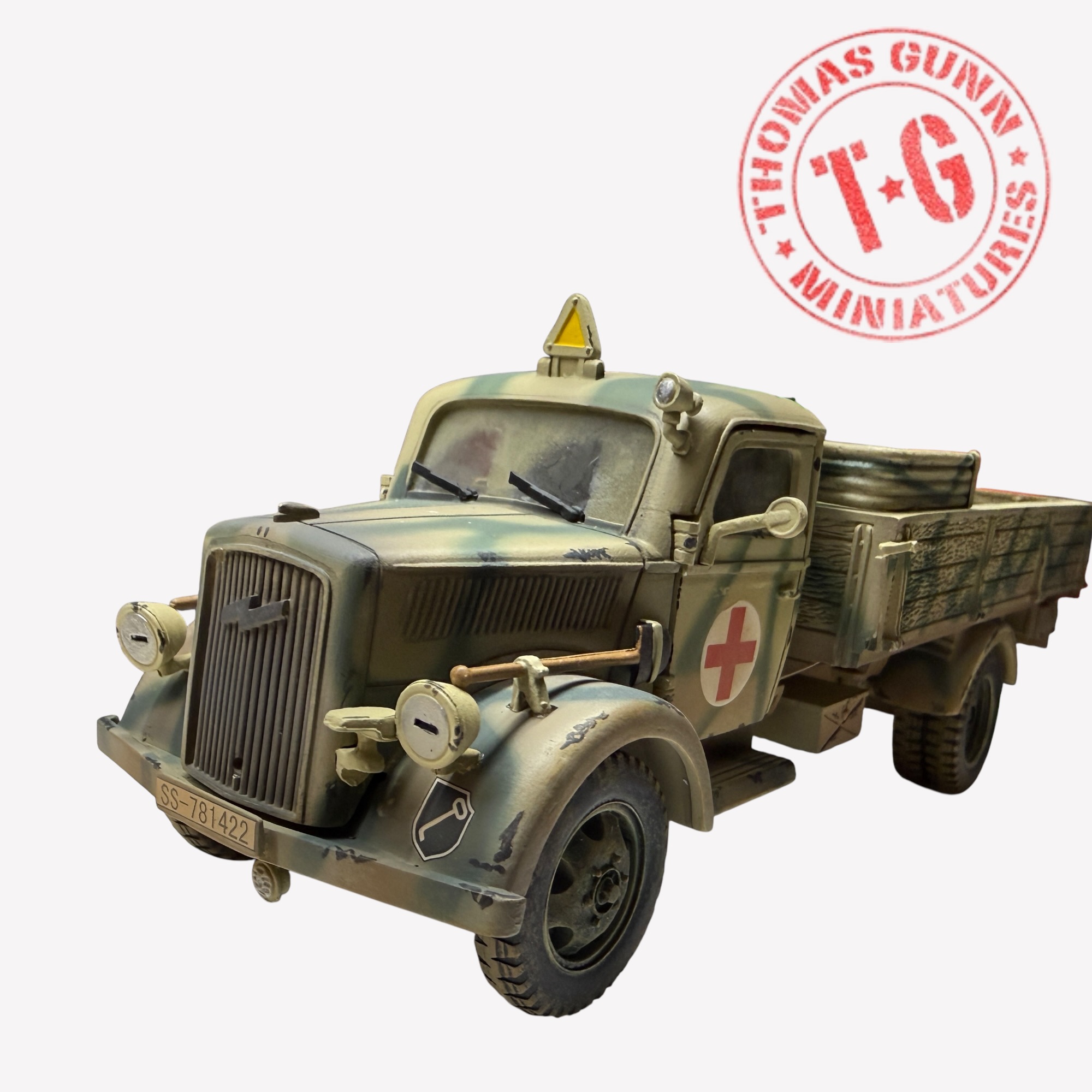  Product image 2 of the product “WWII: Opel Blitz Medical Truck Normandy ”