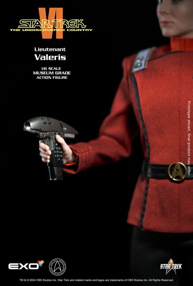  Product image 2 of the product “Star Trek: TUC Lieutenant Valeris 1:6 Scale Figure ”