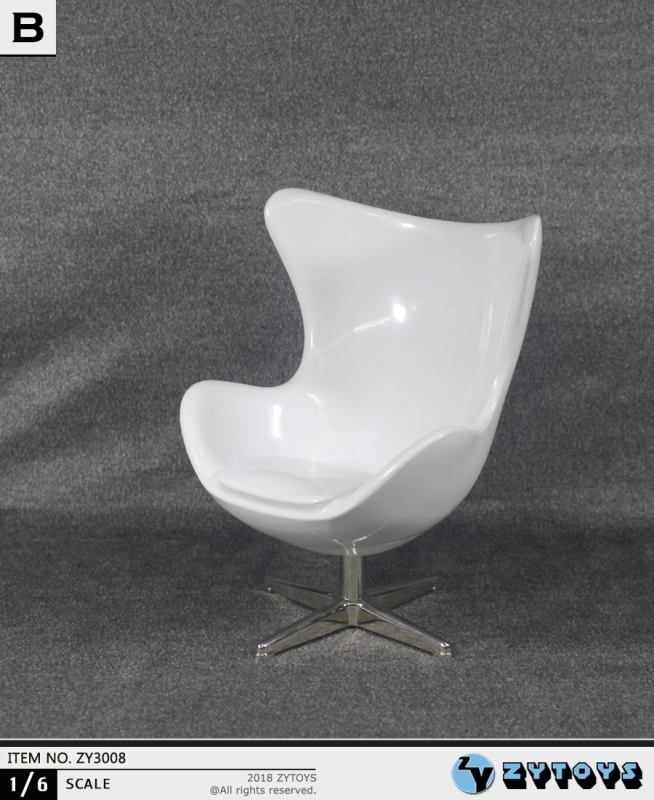  Artikelbild 2 des Artikels “1:6 Egg Chair (White) “