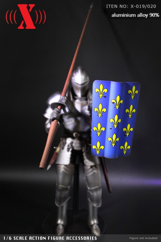  Artikelbild 3 des Artikels “Knight Shield(Blue)  Metal 1:6 “