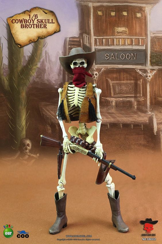  Artikelbild 3 des Artikels “Cowboy Skelett im Maßstab 1:6 “