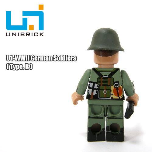  Artikelbild 3 des Artikels “Unibrick Landser Figur mit K98 “