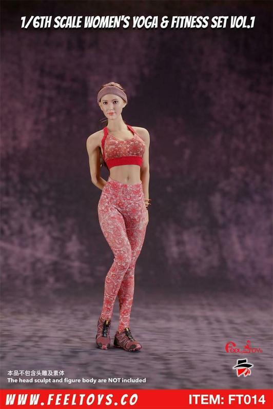  Product image 3 of the product “Yoga Fitness Clothes Set 1/6 ”
