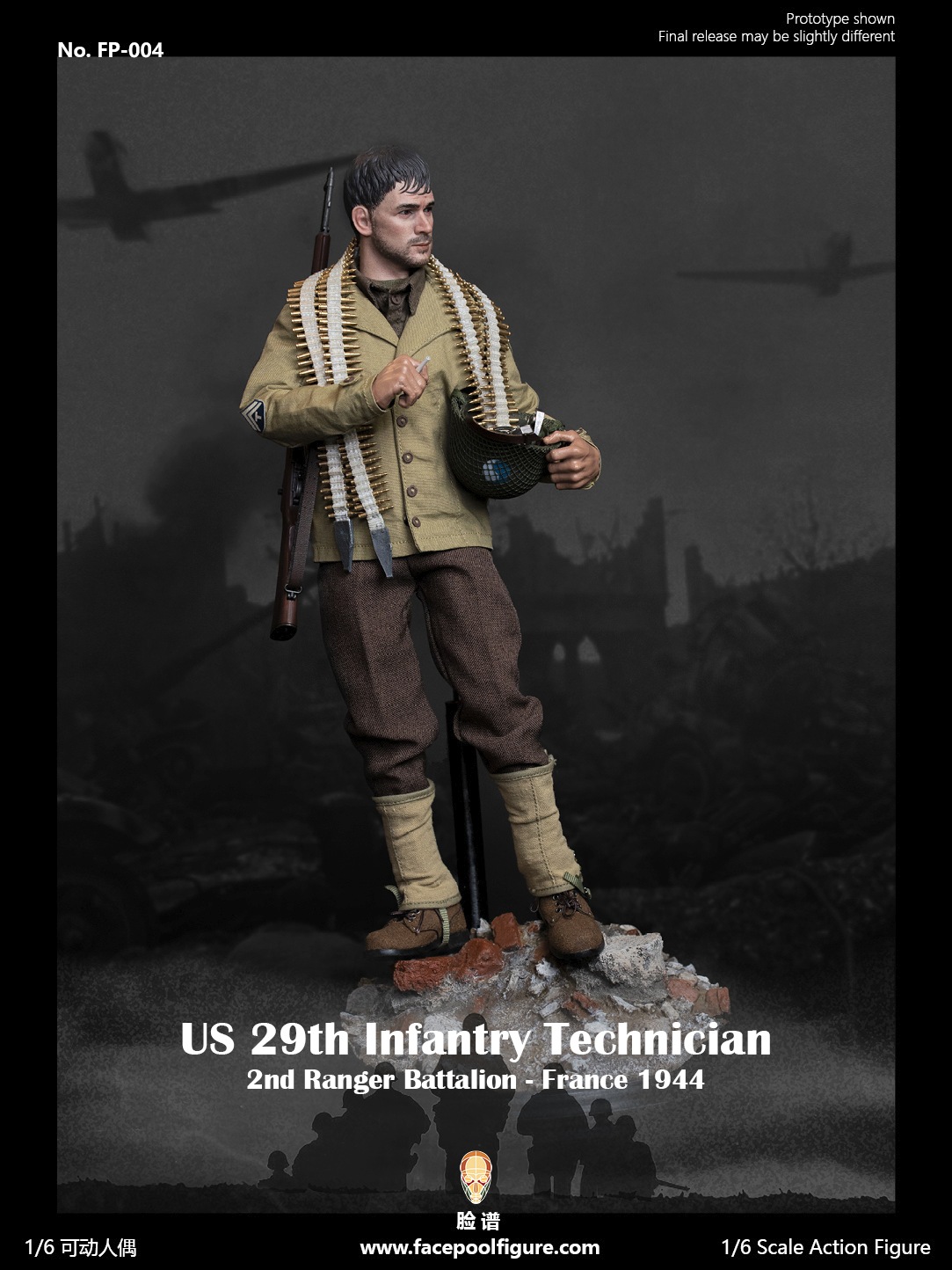  Artikelbild 3 des Artikels “1:6 2nd Ranger Battalion France 1944 - US 29th Infantry Technician (Standard Edition) “