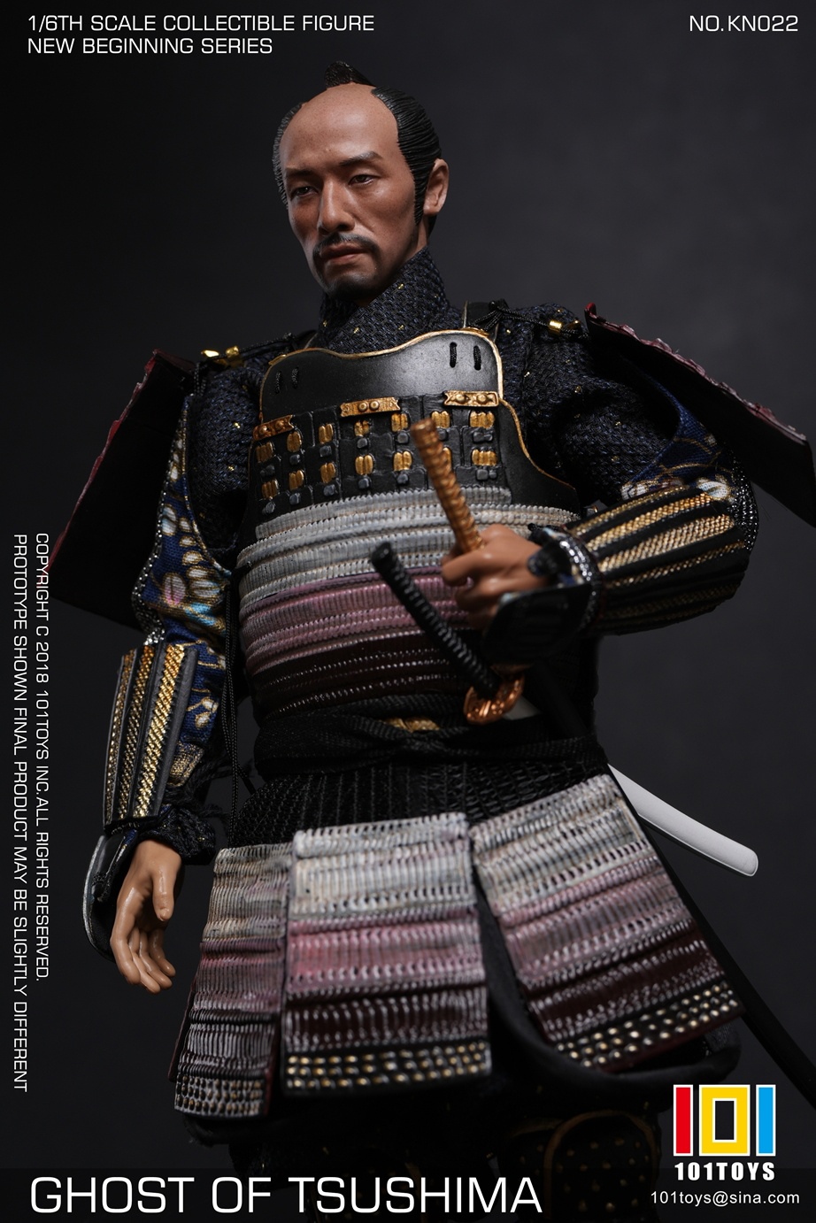 Artikelbild 3 des Artikels “1:6 NEW BEGINNER SERIES GHOST OF TSUSHIMA SAMURAI C “