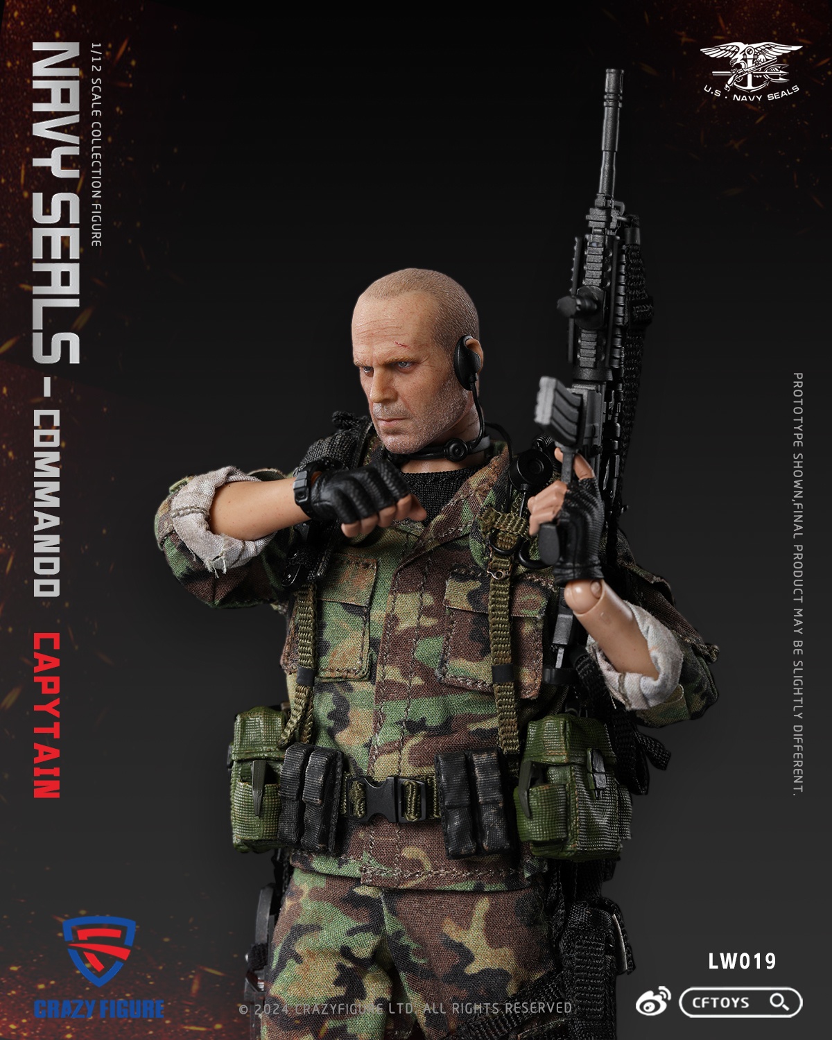  Product image 3 of the product “1/12 Navy Seal Reconteam - Team Leader BRUCE ”