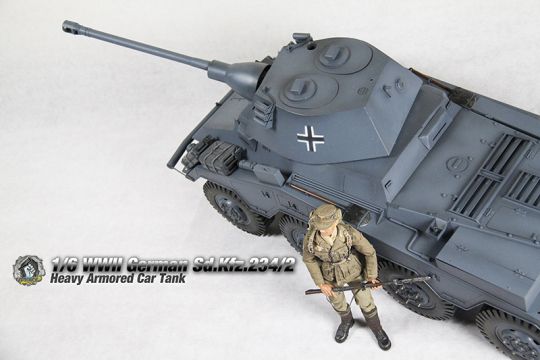  Artikelbild 3 des Artikels “Sd.Kfz.234-2 (Winter) PUMA 1:6 Metal “
