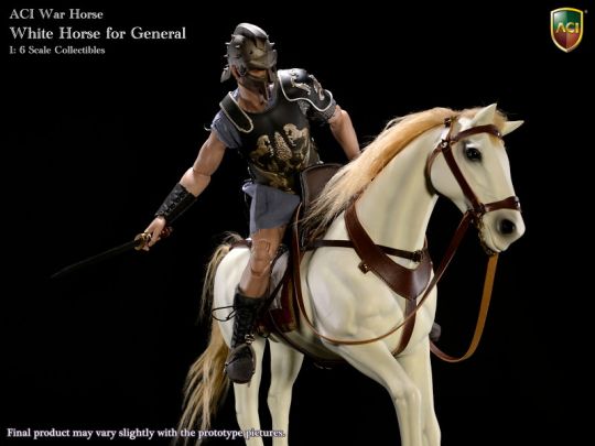  Product image 3 of the product “War Horse - Horse for General (White) ”