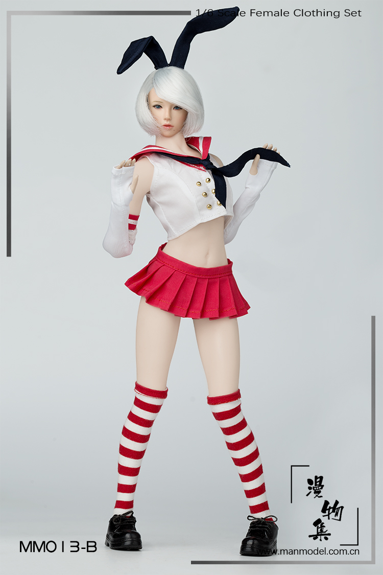  Artikelbild 3 des Artikels “Rabbit ear sailor  Set - in 1:6 scale “