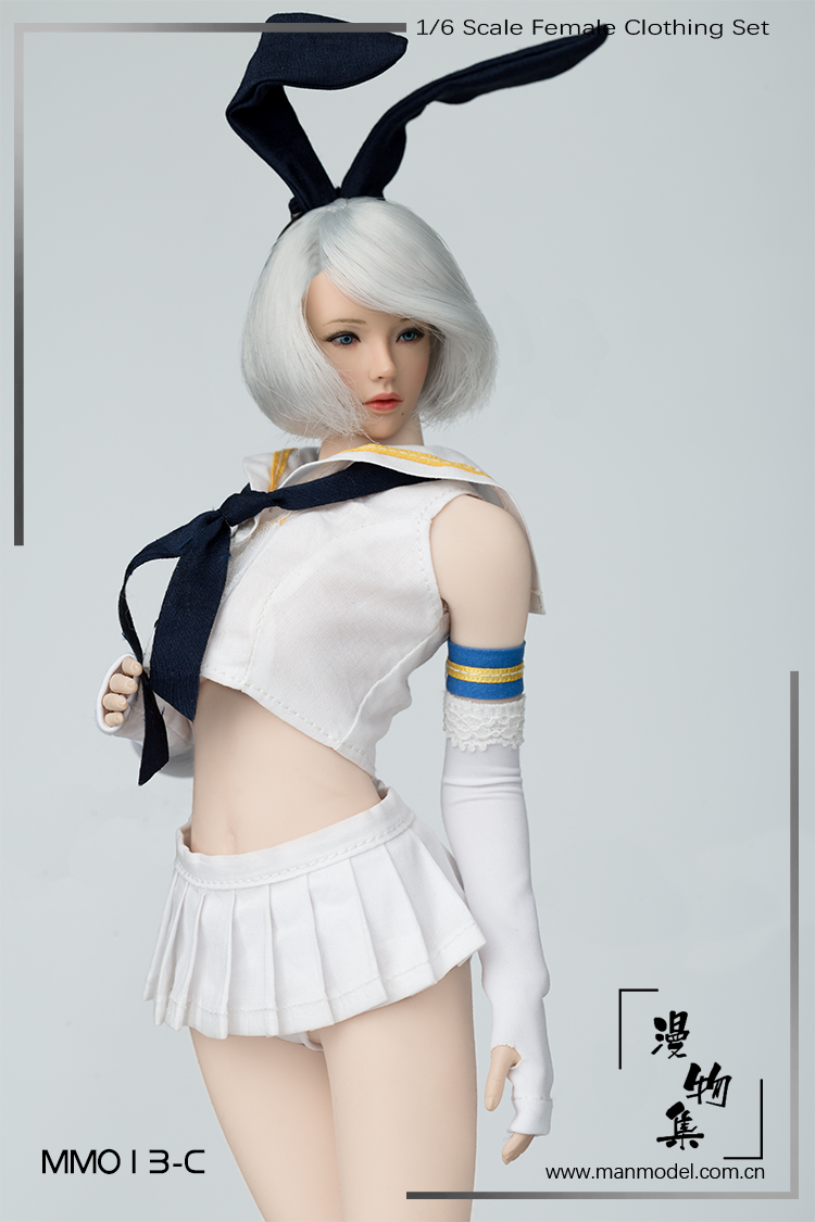  Artikelbild 3 des Artikels “Rabbit ear sailor  Set - in 1:6 scale “