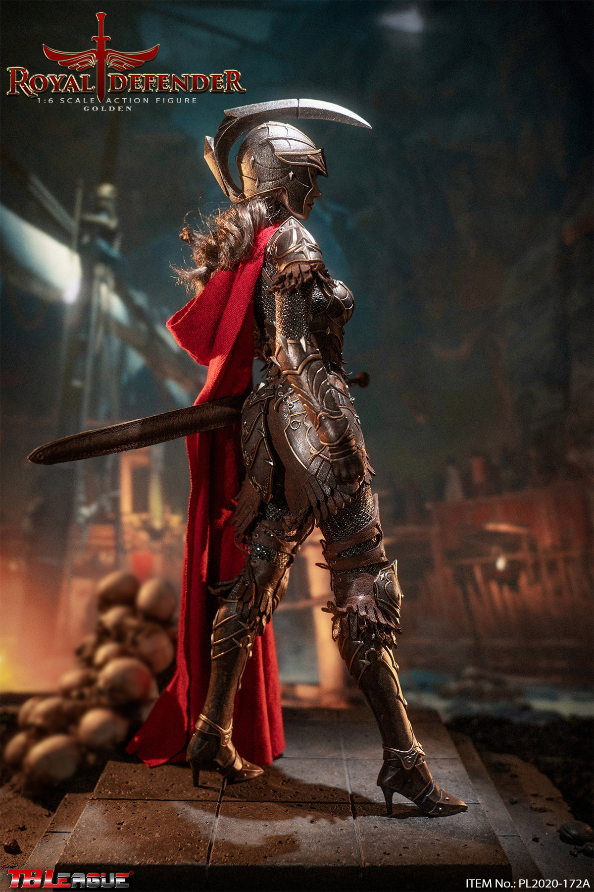  Product image 3 of the product “Royal Defender Golden 1/6 Scale Action Figure ”